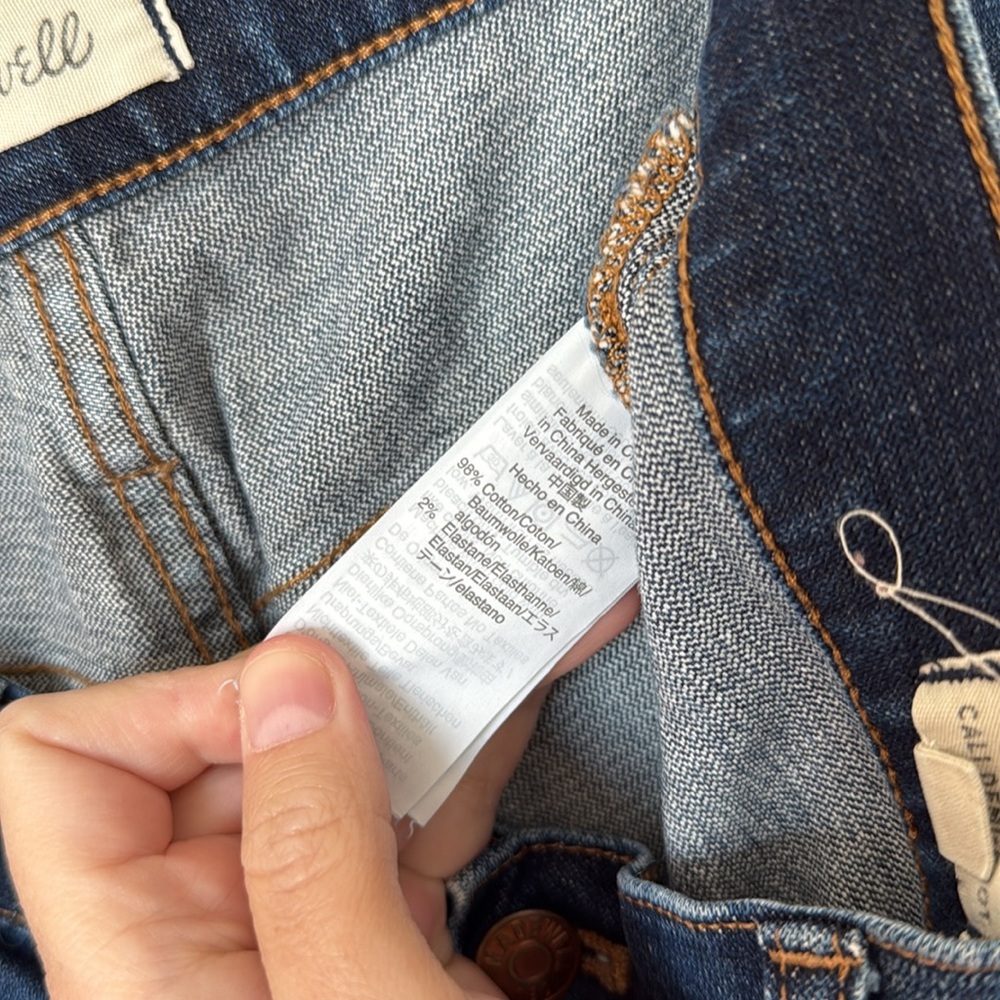 Madewell Cali Demi Boot Cut Jeans - Picture 9 of 9